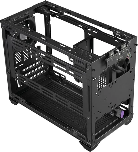 Vista 13 de Cooler Master Carcasa NR200 Mini-ITX para PC, montaje horizontal para GPU, diseñado listo para Nvidia RTX 5070 Ti AMD RX 9070 XT, SFX PSU - Listo