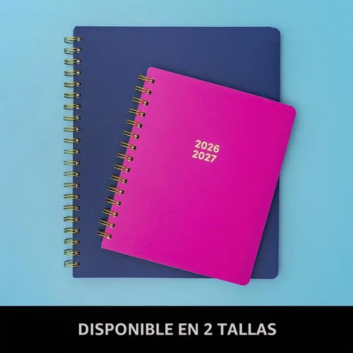 Vista 8 de PAPERAGE Agenda académica, agenda semanal y mensual y calendario, 12 meses, julio de 2026 a junio de 2027, (9.5 x 11 pulgadas), agenda de Negro