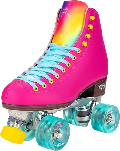 Vista 8 de Riedell Orbit Roller Skate - Patín de cuatro ruedas para exteriores para mujer