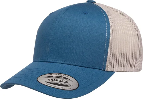 Vista 56 de Yupoong Gorra de camionero retro Multicam de Yp Classics Alpine/Blanco