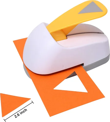 Vista 9 de Perforadora de palanca para manualidades de 3 pulgadas con forma de corazón, herramienta profesional para manualidades de papel, proyectos