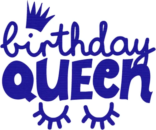 Vista 10 de Calcomanía termoadhesiva de la reina de cumpleaños, transferencia de camisa de fiesta de cumpleaños para mujer, parche de vinilo para niña, gráfico