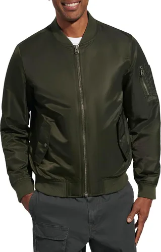 Vista 20 de Levi's MA-1 Flight chamarra satinada sin relleno para hombre