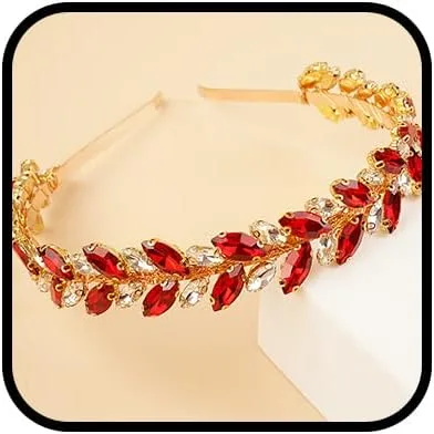 Vista 6 de Kercisbeauty Corona de cristal para mujeres y niñas