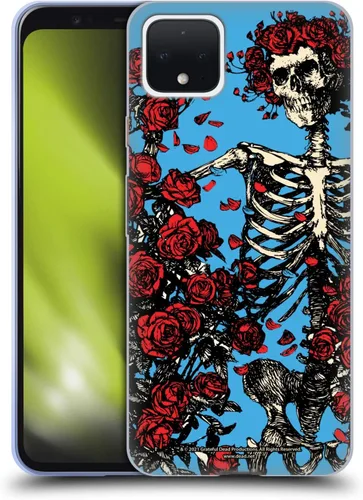 Vista 90 de Head Case Designs Funda de gel con licencia oficial de Grateful Dead Bear Trends [protección de grado militar] compatible con Google Pixel 3