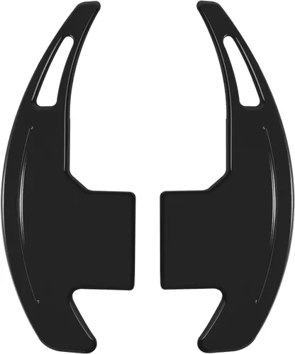 Vista 7 de Cubierta extendida para palanca de cambios de volante para Ford Mustang 2015 2016 2017 2018 2019 2020 2021 2022 2023 Accesorios de decoración Negro