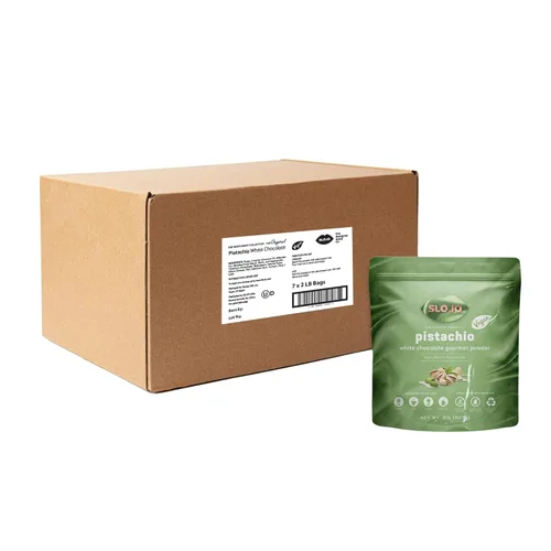 Vista 10 de SLOJO - Polvo con sabor gourmet a caramelo, mezcla de bebida prémium para bebidas calientes y frías, vegano, caramelo en polvo para lattes, frappés