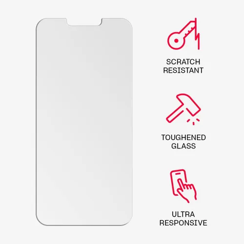 Vista 5 de Tech21 Evo - Paquete de vidrio transparente e impacto para iPhone 13 Pro Max, funda protectora con protección contra caídas múltiples de 12 pies