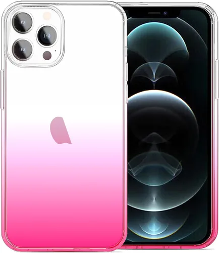 Vista 115 de JJGoo Funda transparente compatible con iPhone 11 Pro Max, transparente, suave, a prueba de golpes, delgada, delgada, antigolpes, color rosa
