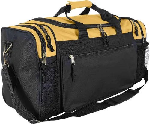 Vista 16 de DALIX - Bolsa deportiva de 20 pulgadas con bolsillos de malla y para objetos de valor, para gimnasio y viaje