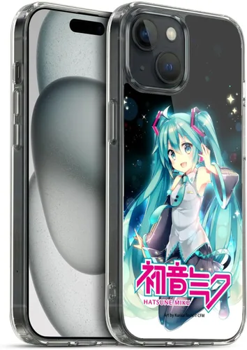 Vista 44 de Head Case Designs Licencia Oficial Hatsune Miku Gráficos Lindos Carcasa de Gel [Protección de Grado Militar] Compatible con Apple iPhone 7