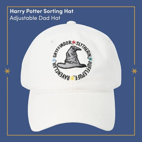 Vista 2 de Concept One Warner Bros Harry Potter Dad Hat, Adjustable Baseball Cap