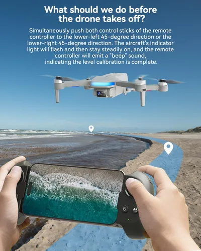 Vista 14 de SIMREX Drone FPV 4K con motor sin escobillas para principiantes y adolescentes, vuelo de 40 minutos, posicionamiento de flujo óptico, control