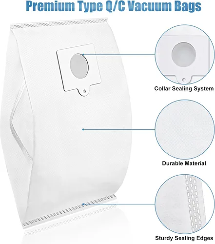 Vista 5 de Bolsas de vacío tipo Q/C HEPA 53292 para Kenmore 600 Series BC4039 400 Series 200 Series 700 Series 800 Series 81214 81414 81615 81714 5055 50557