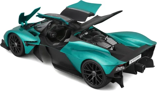 Vista 6 de Maisto 1:18 Scale Special Edition 2022 Aston Martin Valkyrie Vehículo fundido a presión, verde