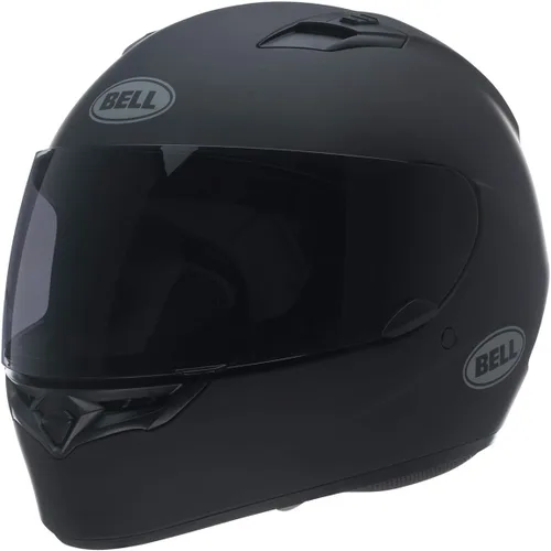 Vista 4 de Casco de motociclista de cara completa Bell Qualifier (negro mate sólido, mediano)