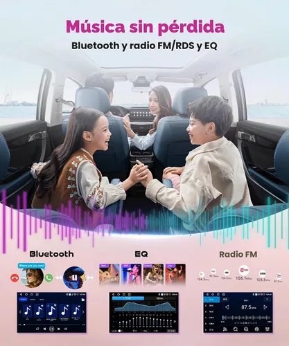 Vista 5 de Estéreo de coche Android 4 Core 64G 9 pulgadas para Ford F150 SVT Raptor 2009-2012 Recorte bajo inalámbrico CarPlay Android Auto pantalla táctil