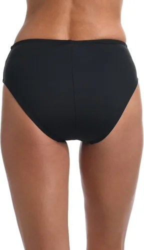 Vista 3 de Island Goddess Banded Mid Waist Pant Bikini Swimsuit Bottom