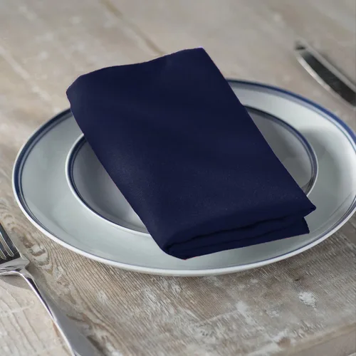 Vista 77 de LA Linen Paquete de 10 servilletas de popelina de poli, servilletas de tela suave, servilletas lavables y reutilizables, servilletas de mesa