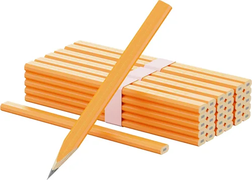 Vista 2 de RONDURE Master Craft - Juego de lápices de carpintero 29 piezas - Excelencia de construcción, artesanía y marcado para profesionales