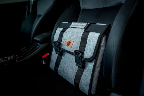 Vista 9 de Asiento delantero - Organizador de asiento de pasajero por PF™, se convierte en una bolsa, mantén todo en tus autos, furgonetas, camiones organizados