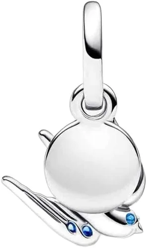 Vista 3 de Colgante de plata de ley 925, joyería para niña, regalos para mujer, pulsera y collar