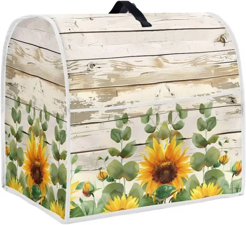 Vista 25 de Funda para mezclador de cocina de pata de perro bohemio compatible con ayuda de cocina de 4.5 a 5 cuartos de galón, batidora de pie Hamilton