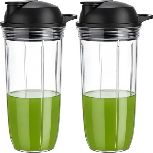 Vista 5 de Vaso de repuesto para tapa Nutribullet Select Blender 1200 (NB07200-1210)/NutriBullet PRO 1000 /NutriBullet Blender Combo ZNBF30400Z/ZNBF30500Z