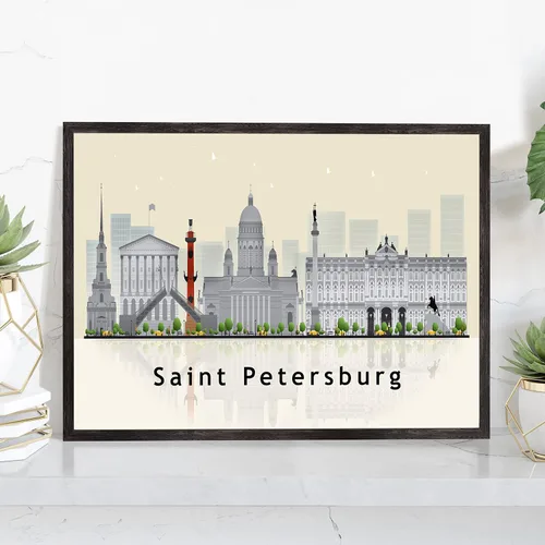 Vista 16 de Pera Print ADANA - Póster de Adana Turquía, ilustración de horizonte urbano de ciudad, póster moderno de pavo, impresión de paisaje urbano y punto