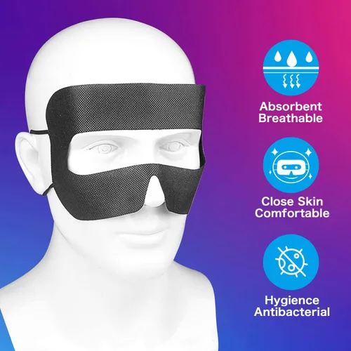 Vista 6 de Relohas Accessories for Oculus Quest 2, VR Accessory Set for Meta Quest 2, Include Controller Grip Leather Cover, VR Shell Cover, Face Cover, The