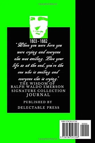 Vista 2 de The Wisdom Of Ralph Waldo Emerson - Signature Collection Journal These beautiful and contemporary design Journals bring famous men and women from