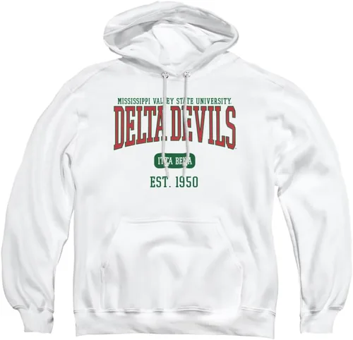 Vista 227 de LOGOVISION Colección de sudaderas con capucha unisex con diseño oficial de Collegiate Est. Date para hombres y mujeres