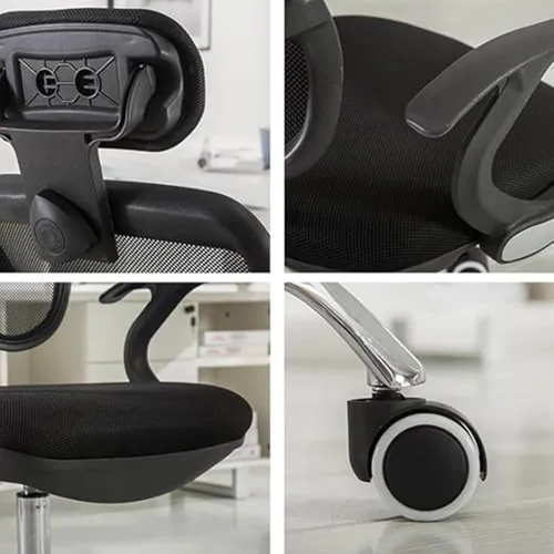 Vista 7 de High Back Office Desk Chair Executive Swivel Computer Chair Adjustable Height Ergonomic Gaming Chair with Lumbar Support and Breathable Mesh for