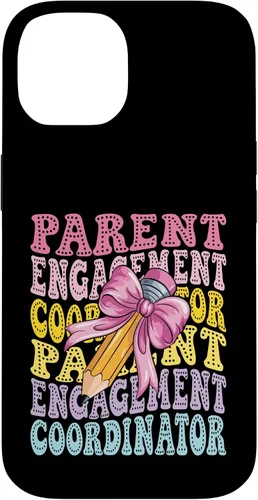 Vista 4 de iPhone XR Parent Engagement Coordinator Family Liaison Back to school Case
