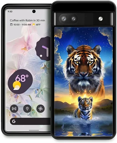 Vista 30 de CARLOCA Funda compatible con Google Pixel 6, diseño gráfico de moda a prueba de golpes, protección antiarañazos y caídas, Google Pixel 6 en blanco