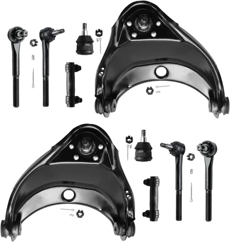 Vista 228 de Detroit Axle - Kit de suspensión delantera de 10 piezas para Chevrolet Trailblazer GMC Envoy 2004-2007 2005 2006 Soportes de brazo de control