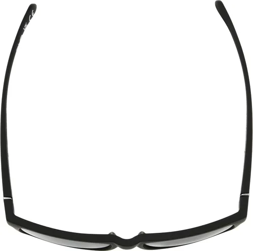 Vista 4 de Foster Grant Gafas de sol Ramble para hombre, montura negra, lentes grises, forma de vías, negro/humo, 2.047 in de EE. UU, Negro/Ahumado