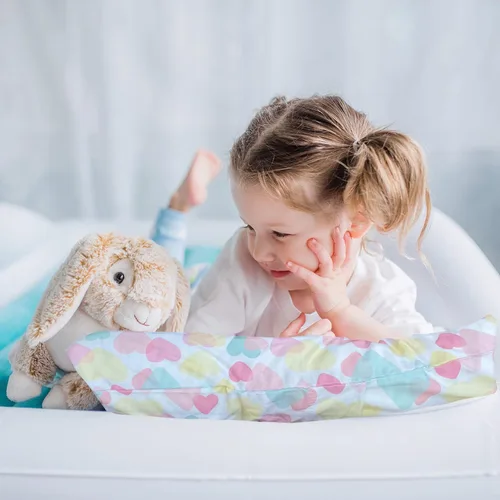 Vista 4 de Funda de almohada para jóvenes Little Sleepy Head - 100% funda de almohada de algodón y hipoalergénica - Funda de almohada envolvente de ajuste