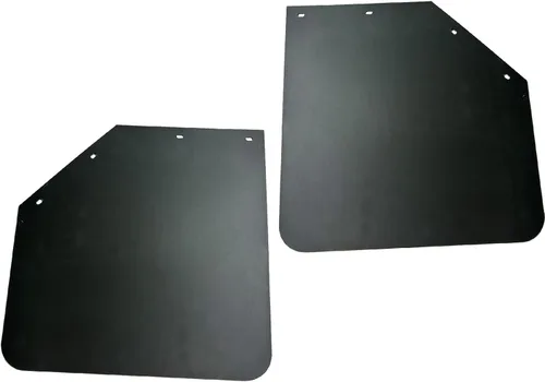 Vista 7 de BST BSSP 2 piezas Nuevo Guardabarros Universal de Lodo de Ángulo de Polímero de Alta Resistencia para Guardabarros de Semi-Camión 61 * 61 cm