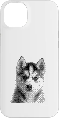 Vista 15 de Cute Siberian Husky for Dog Mom and Paw Parents Case for iPhone 16