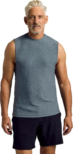 Vista 48 de True Classic Camisas de entrenamiento para hombre: camiseta muscular Negro