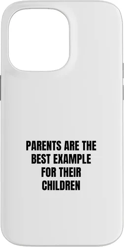 Vista 21 de iPhone 16 Parents are the best example for their children Case