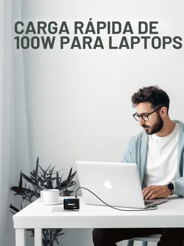 Vista 2 de GOOLOO Bloque de cargador USB C de 100 W - Cargador de pared rápido