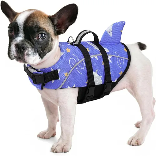 Vista 41 de Queenmore Chaleco Salvavidas para Perros Pequeños XXS, Chalecos Salvavidas para Cachorros para Perros Pequeños, Chaleco Salvavidas para Perros