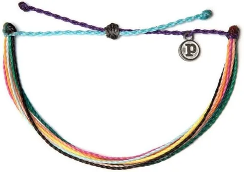 Vista 9 de Pura Vida - Pulseras de joyería, 100% impermeables y hechas a mano con dije recubierto, banda ajustable
