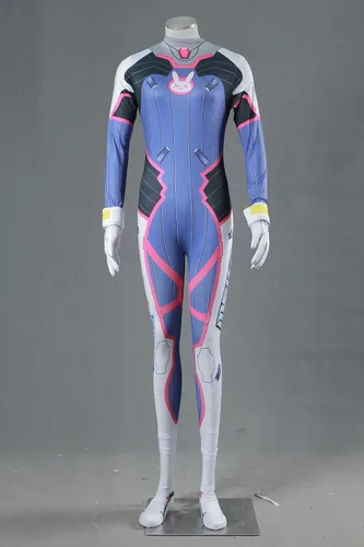Vista 2 de Disfraz de cosplay para mujer con guantes y calcetines F107