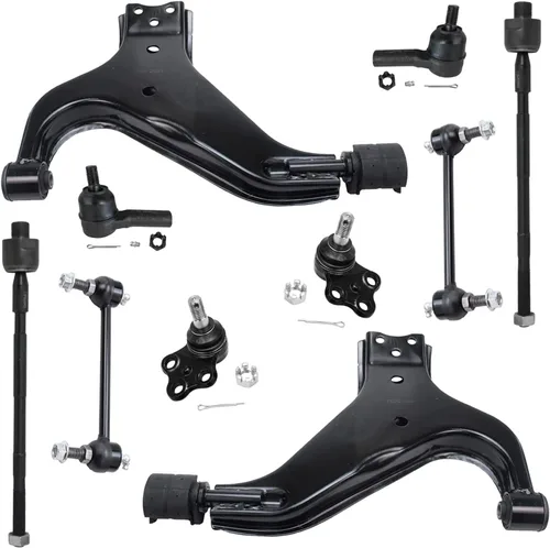 Vista 226 de Detroit Axle - Kit de suspensión frontal de 10 piezas para Dodge Avenger 2008-2014, Chrysler Sebring 2007-2010, 2 brazos de control inferiores, 2