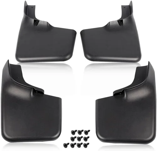 Vista 18 de PIT66 guardabarros moldeados para salpicaduras de lodo, compatibles con Chevy Silverado GMC Sierra 1500 1999-2007, para Sierra 2500 3500 2007-2014