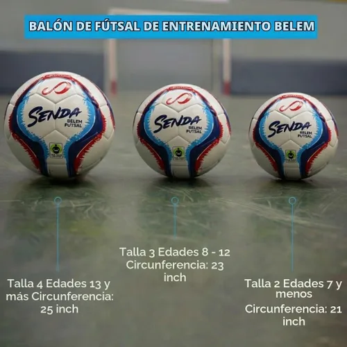 Vista 6 de Senda Belem Balón de Futsal para Entrenamiento Amarillo/Rojo/Naranja/Negro