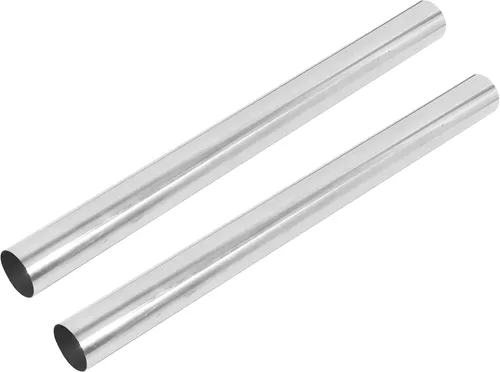 Vista 14 de X AUTOHAUX 2 unids recto 2 "OD 30" longitud DIY mandril tubo de escape 2 pulgadas tubo tubo T304 acero inoxidable ajuste universal